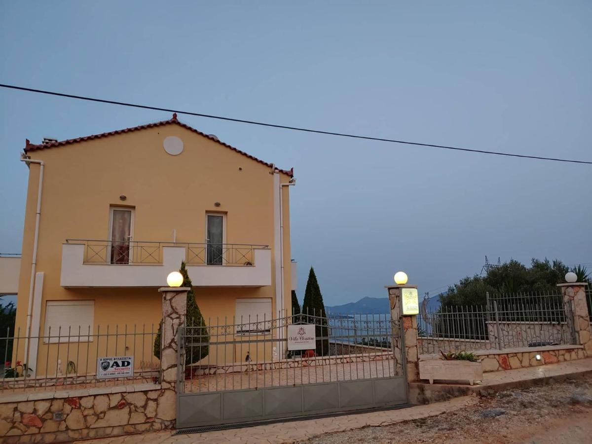 Villa Christine - Maisonettes With Fireplace Alivérion Exterior foto