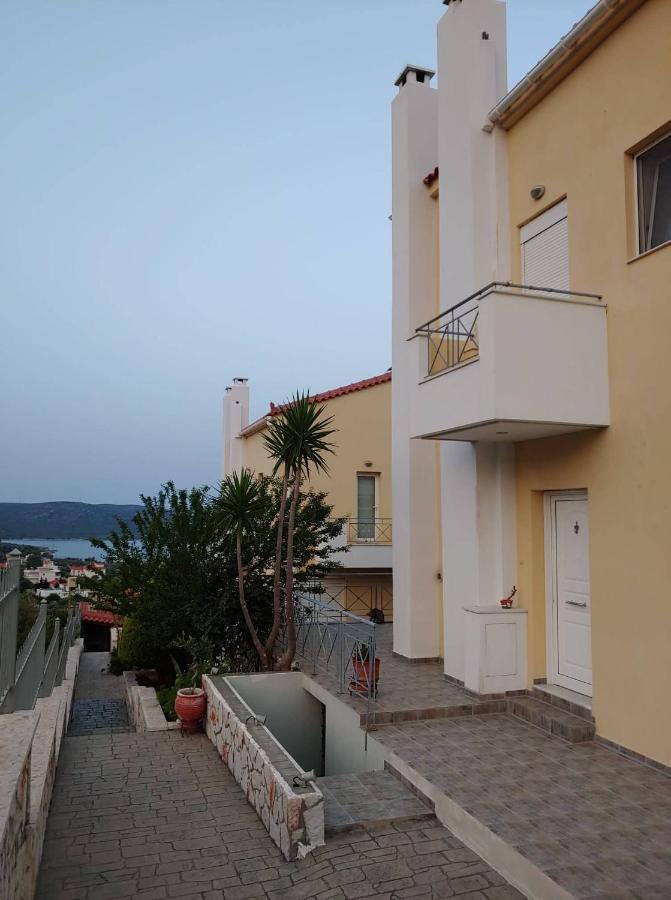 Villa Christine - Maisonettes With Fireplace Alivérion Exterior foto